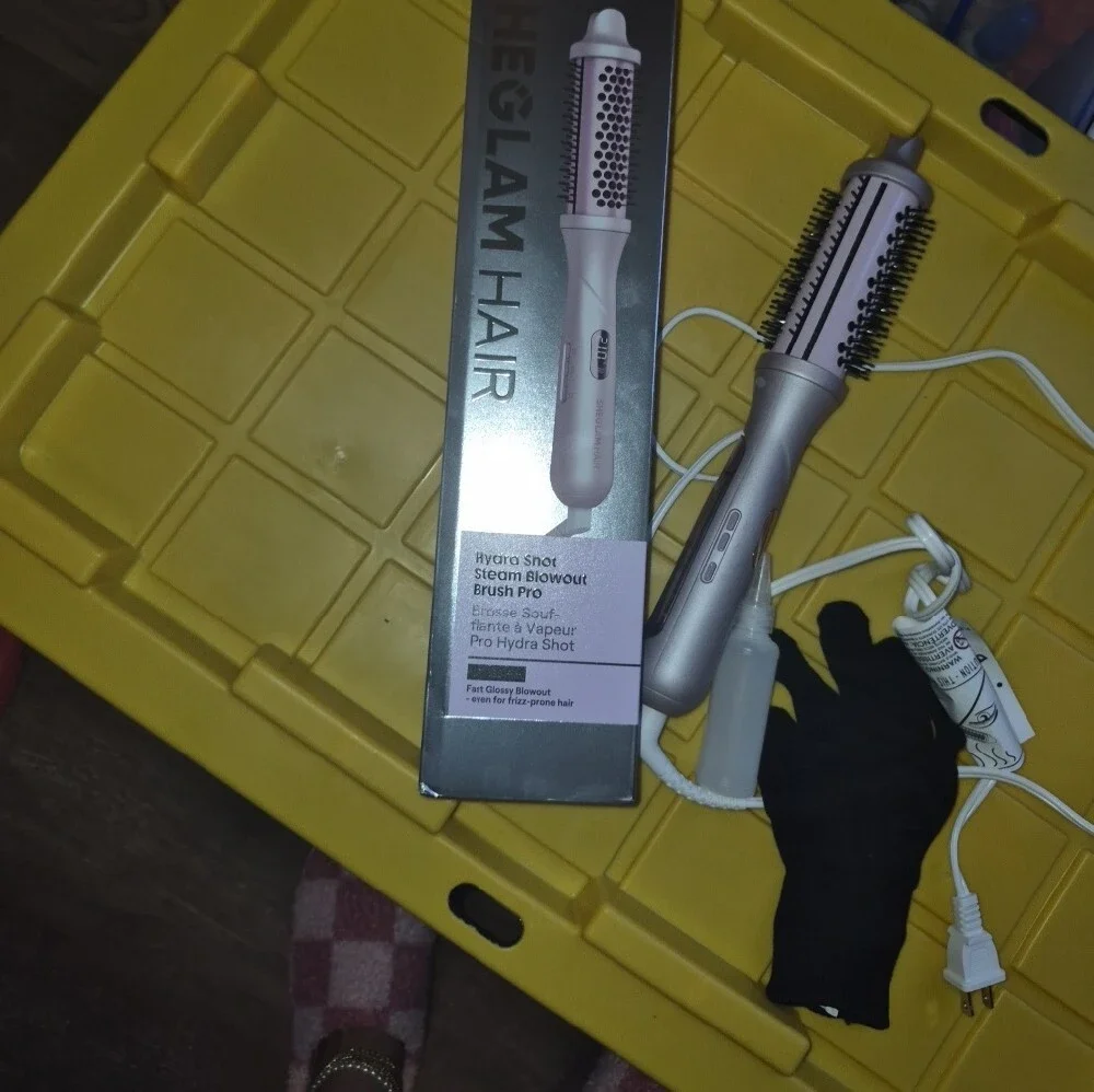 Hair Hydra Shot Steam Blowout Brush Pro - SheGlam
